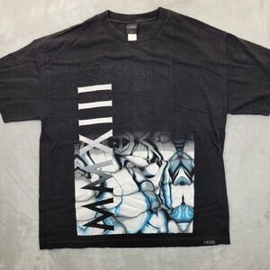 Los Angeles Tree House Shirt Men XL Snowboard Surf Skate Script Roman LATHC Club